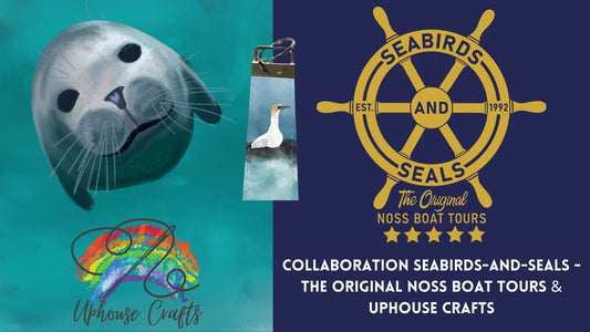 Collaboration Seabirds-and-Seals - The Original Noss Boat Tours & Uphouse Crafts - Uphouse Crafts