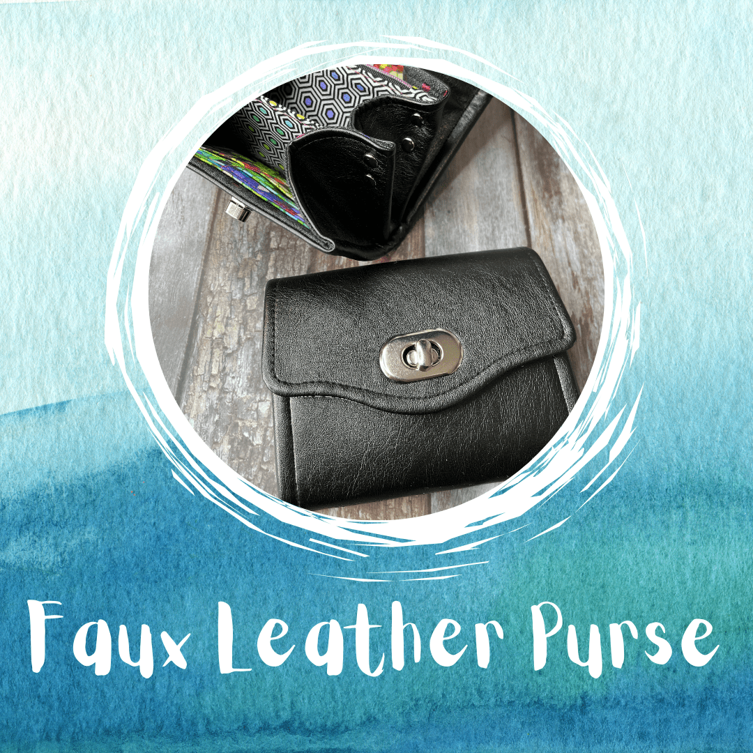 Faux Leather Purse - Uphouse Crafts