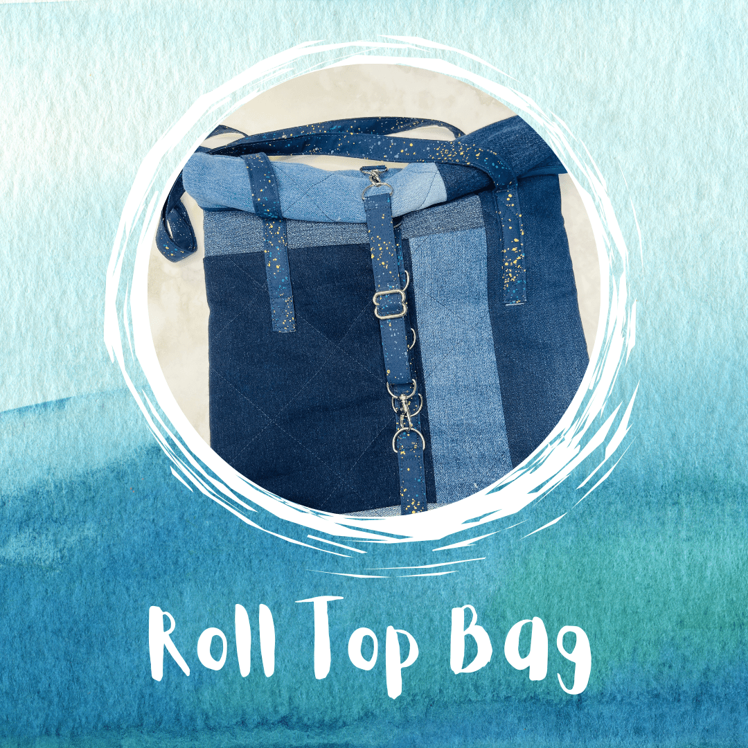 Roll Top Tote Bag - Uphouse Crafts