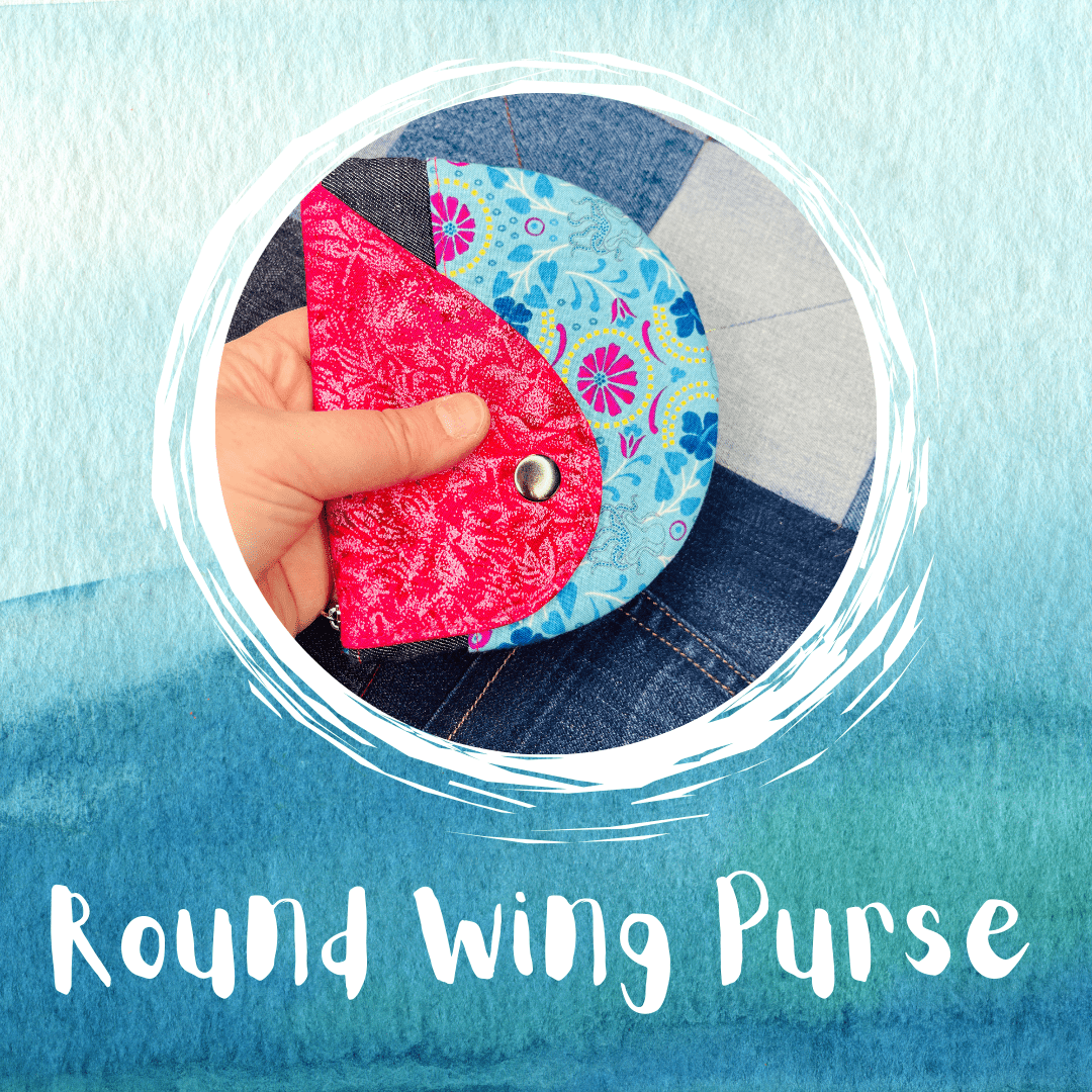 Round Wing Purse - Uphouse Crafts