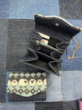Aqua Grey Sheep Wool Purse - Uphouse Crafts
