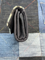 Aqua Grey Sheep Wool Purse - Uphouse Crafts