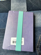 Blue green mustard Patchwork Notebook Pencil Case