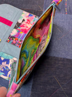 Bright Floral Knitting Needle Case & Zip Pouch - Uphouse Crafts