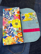 Bright Floral Knitting Needle Case & Zip Pouch - Uphouse Crafts