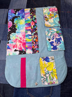 Bright Floral Knitting Needle Case & Zip Pouch - Uphouse Crafts