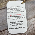 Christmas Stocking | Tweed & Denim | Shetland Hibernal Heather