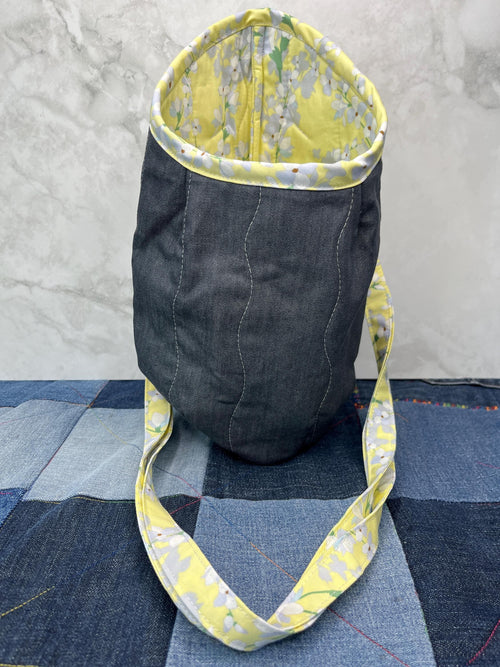 Clothes Peg Bag | Lemon Floral - Uphouse Crafts