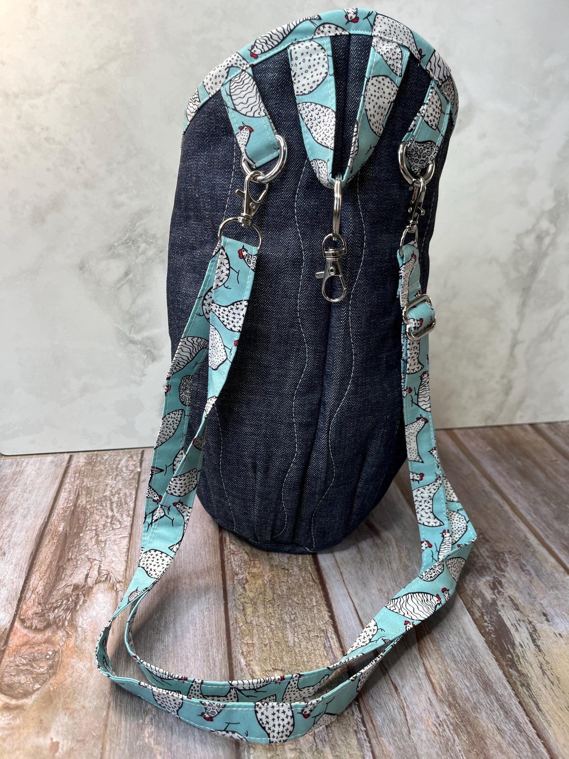 Clothes Peg Bag | Mint Chicken Denim