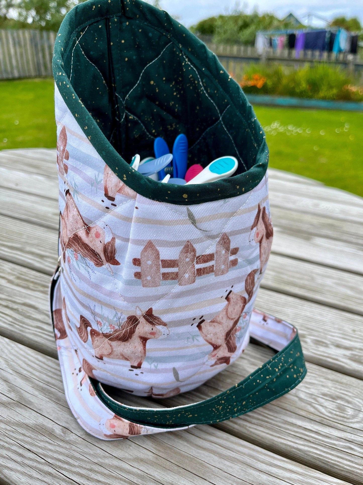 Clothes Peg Bag | Shetland Pony