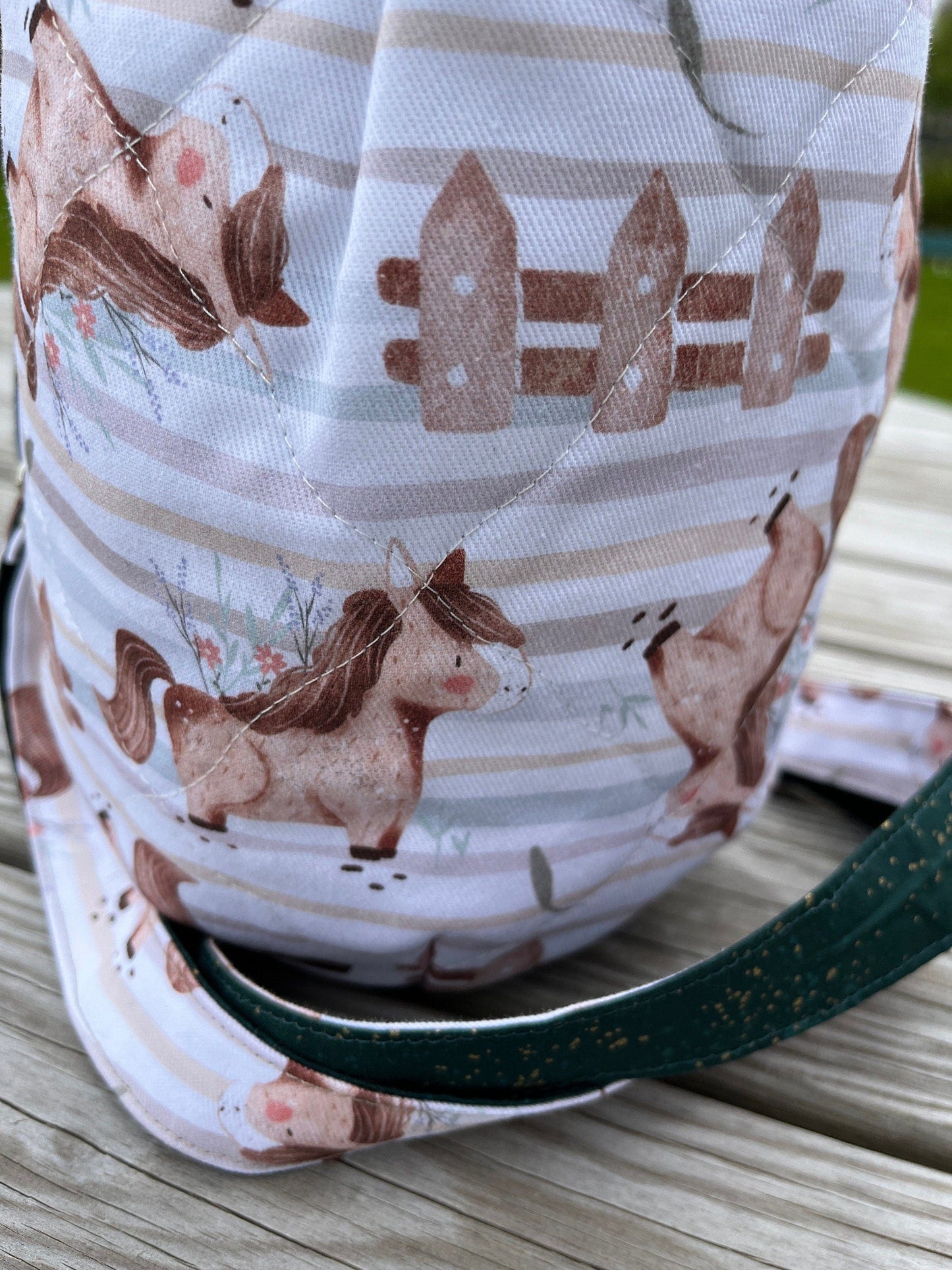 Clothes Peg Bag | Shetland Pony