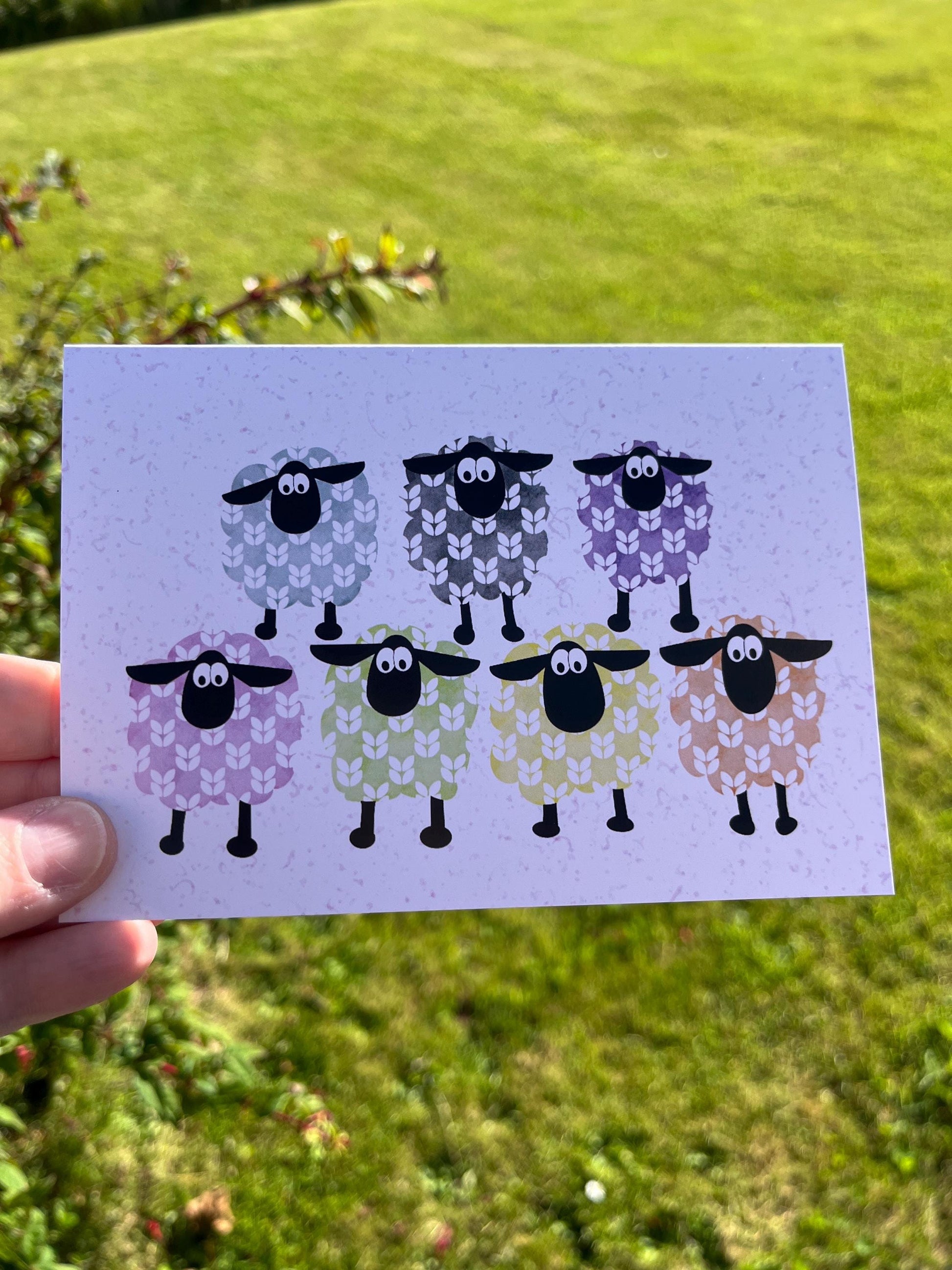 Cute Sheep Card - Uphouse Crafts