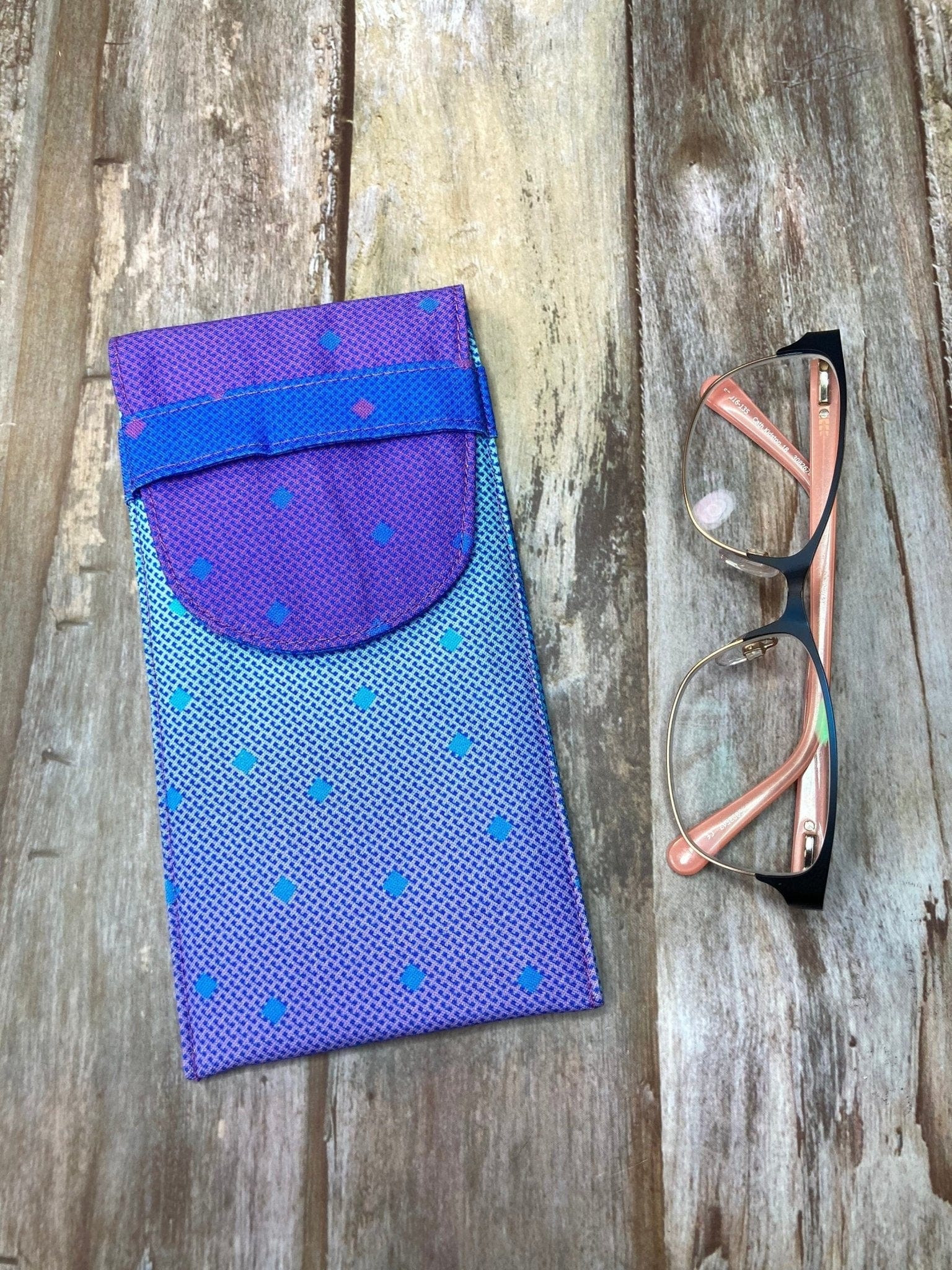 Glasses Case | Blue Ombre