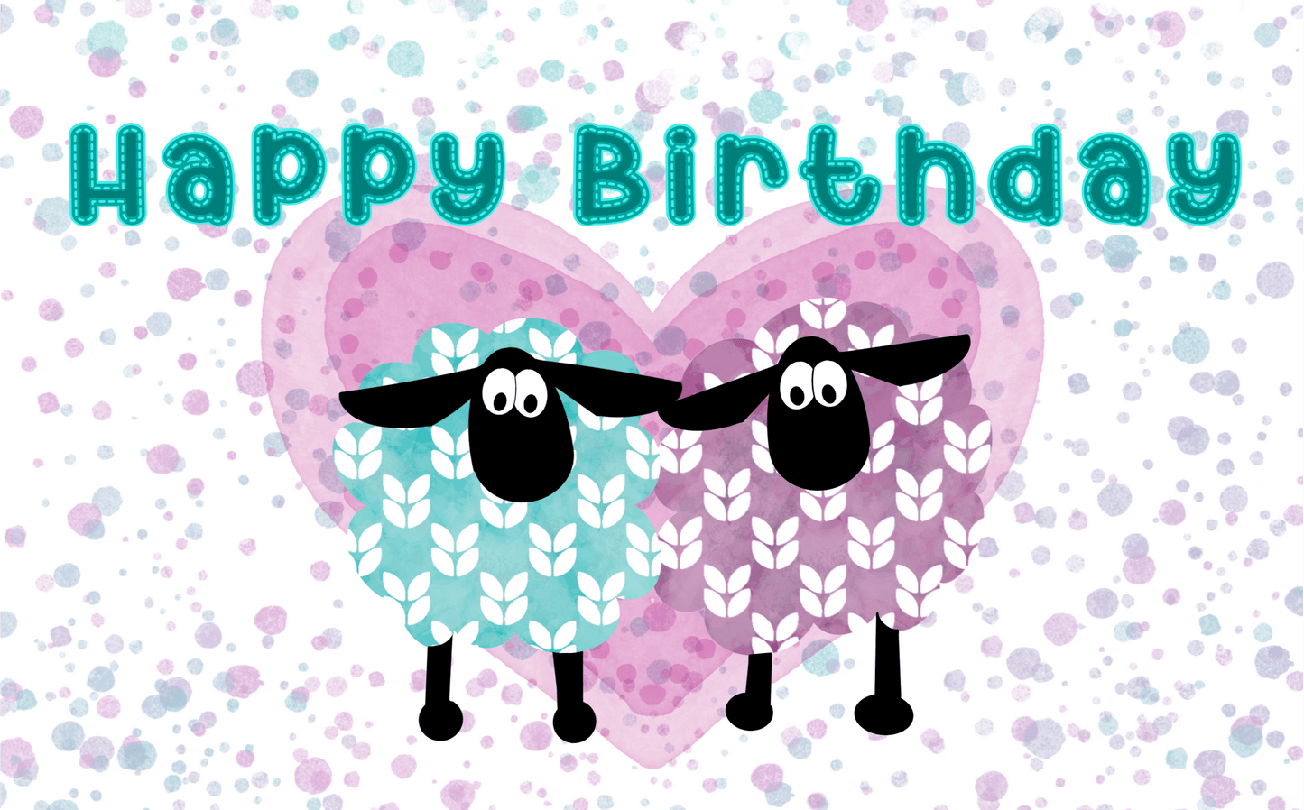 Greetings Card | I Wooly Love You - Personalised Birthday Card, Anniversary Card, Valentines Card