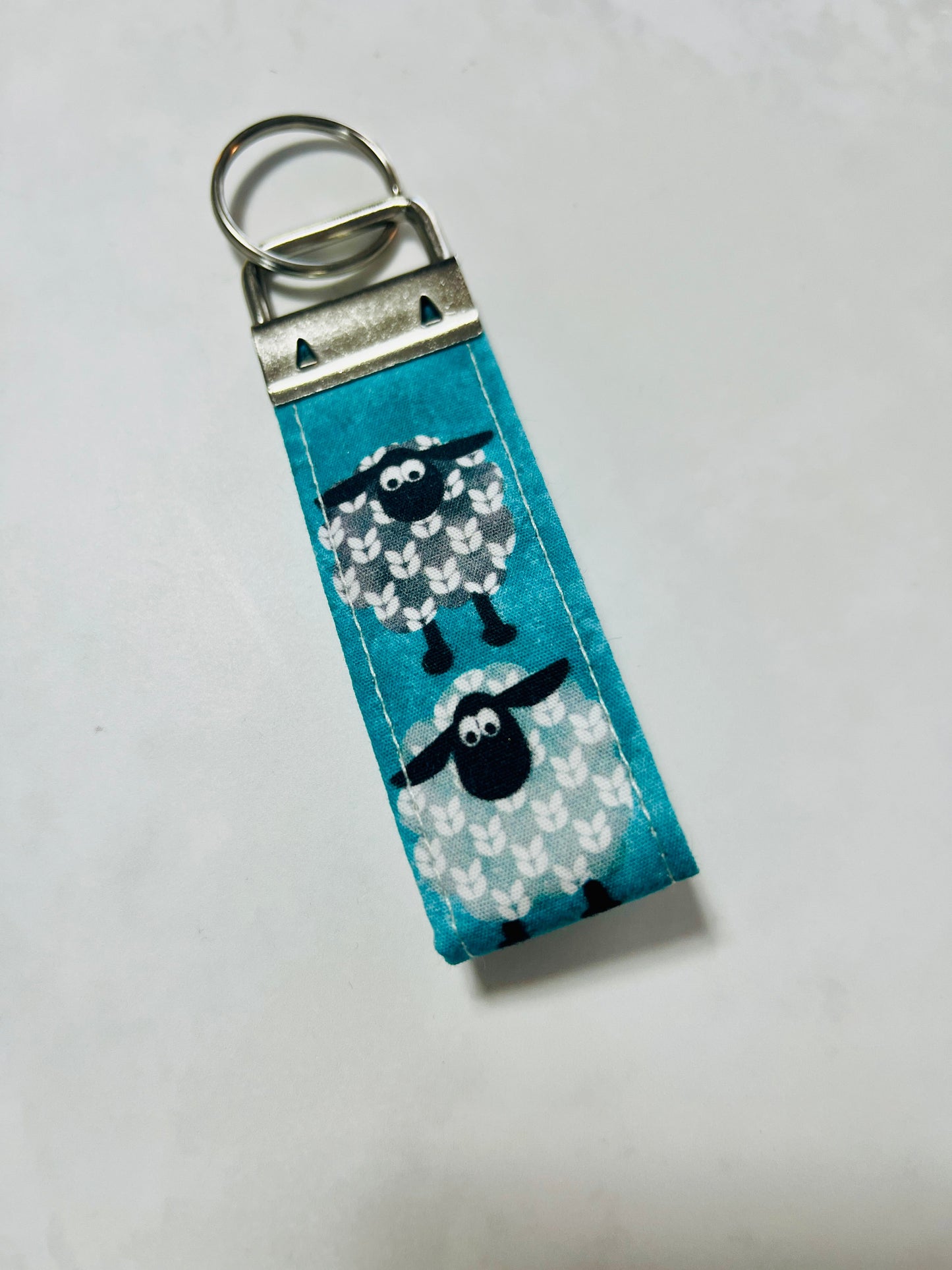 Handmade Puffin / Sheep Keyring - Uphouse Crafts