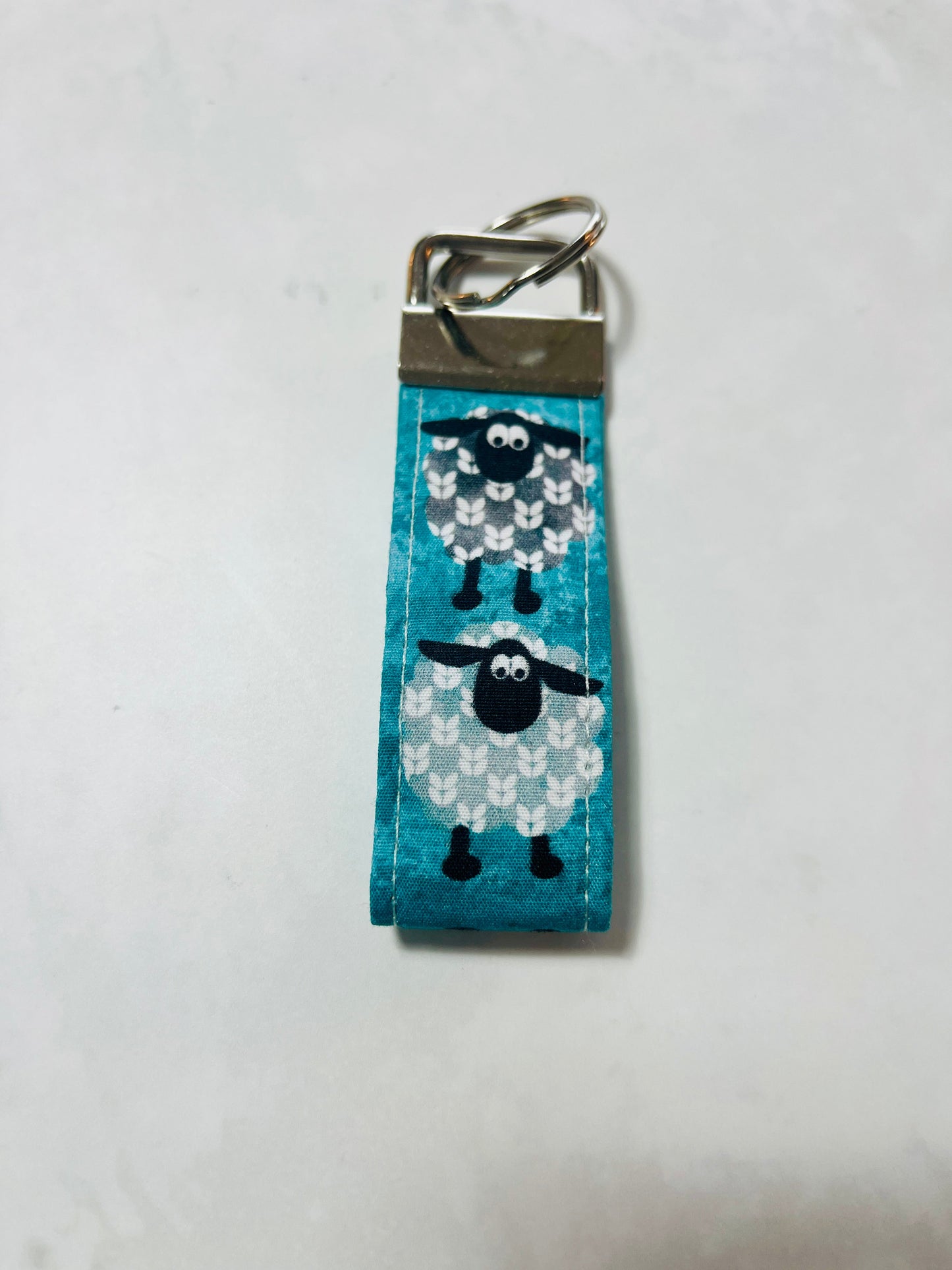 Handmade Puffin / Sheep Keyring - Uphouse Crafts