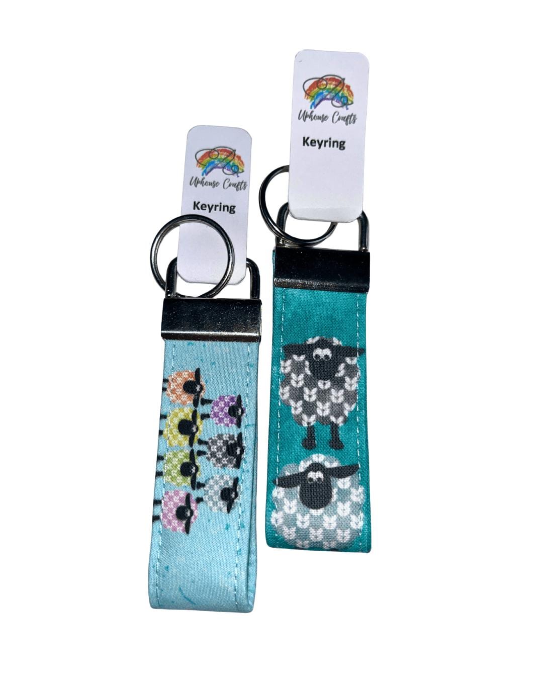 Handmade Sheep Keyring - Uphouse Crafts