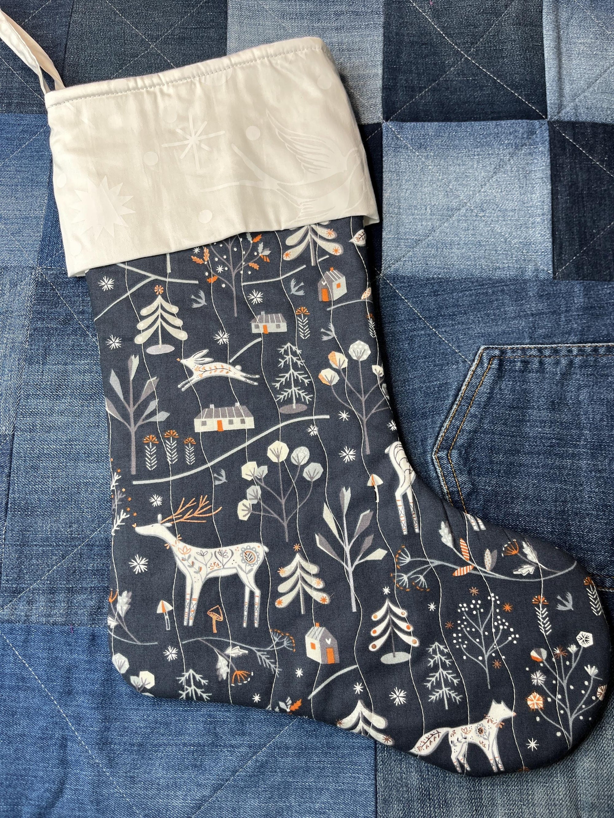 Quilted Christmas Stocking