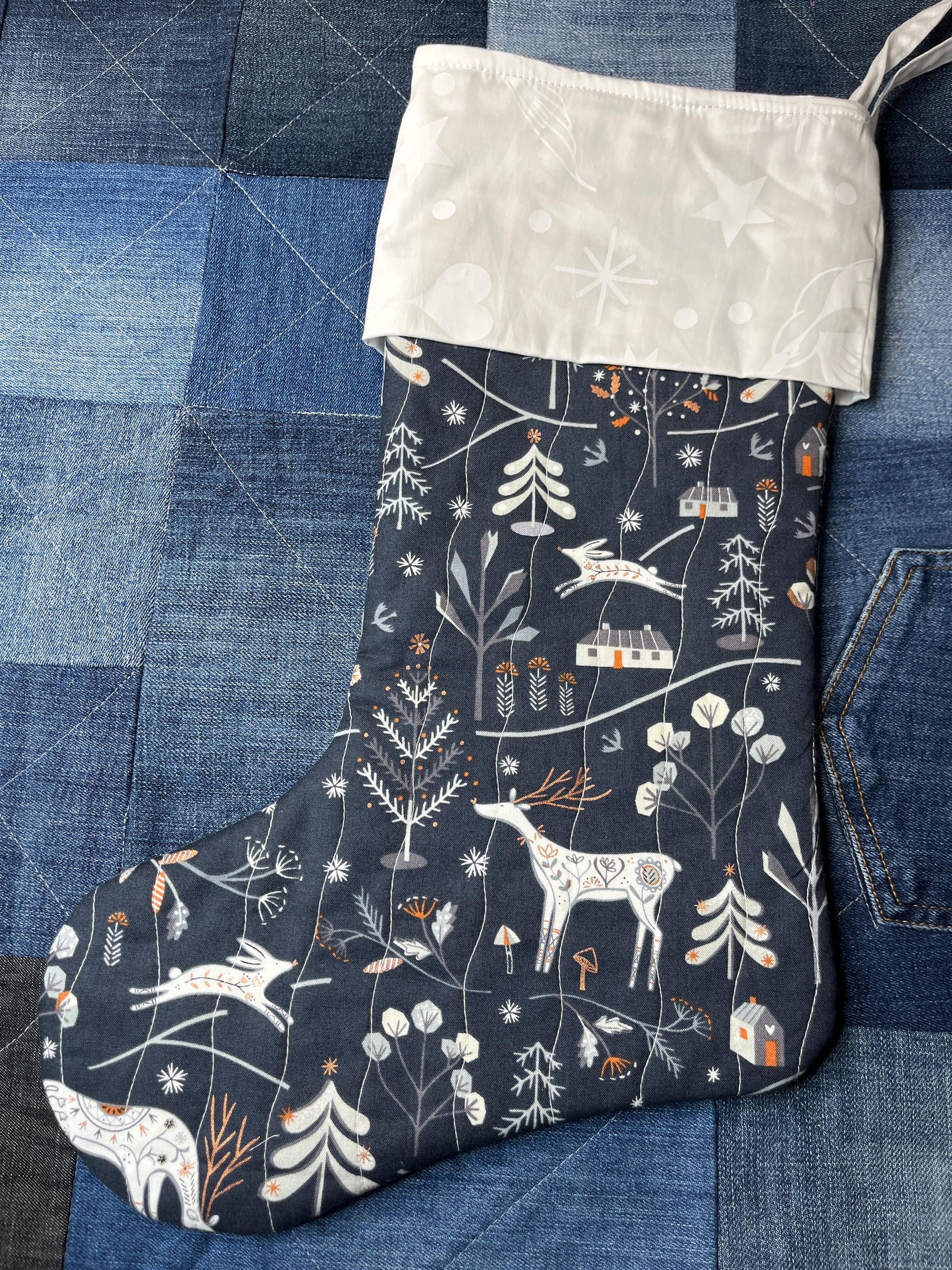 Quilted Christmas Stocking