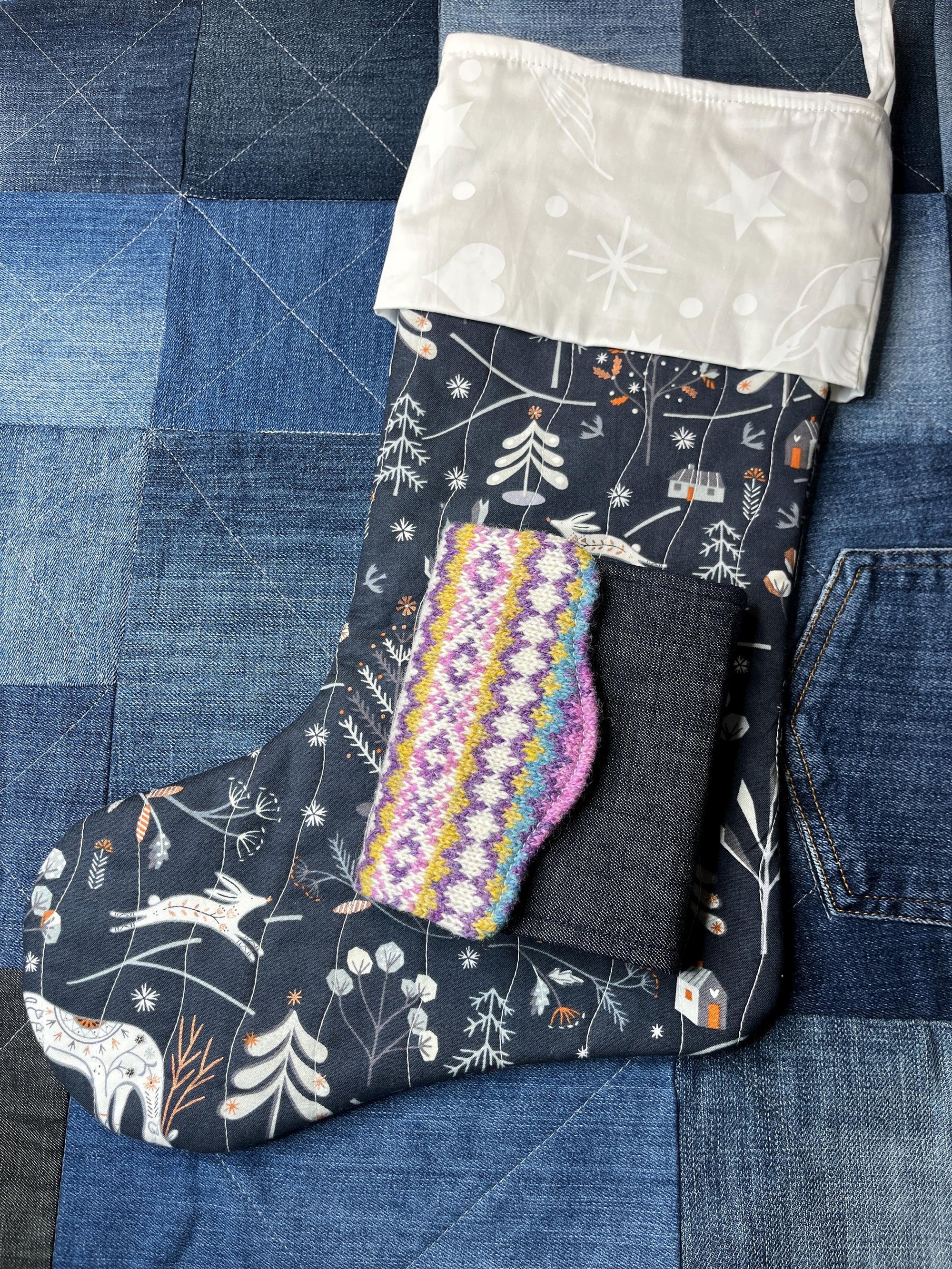 Quilted Christmas Stocking