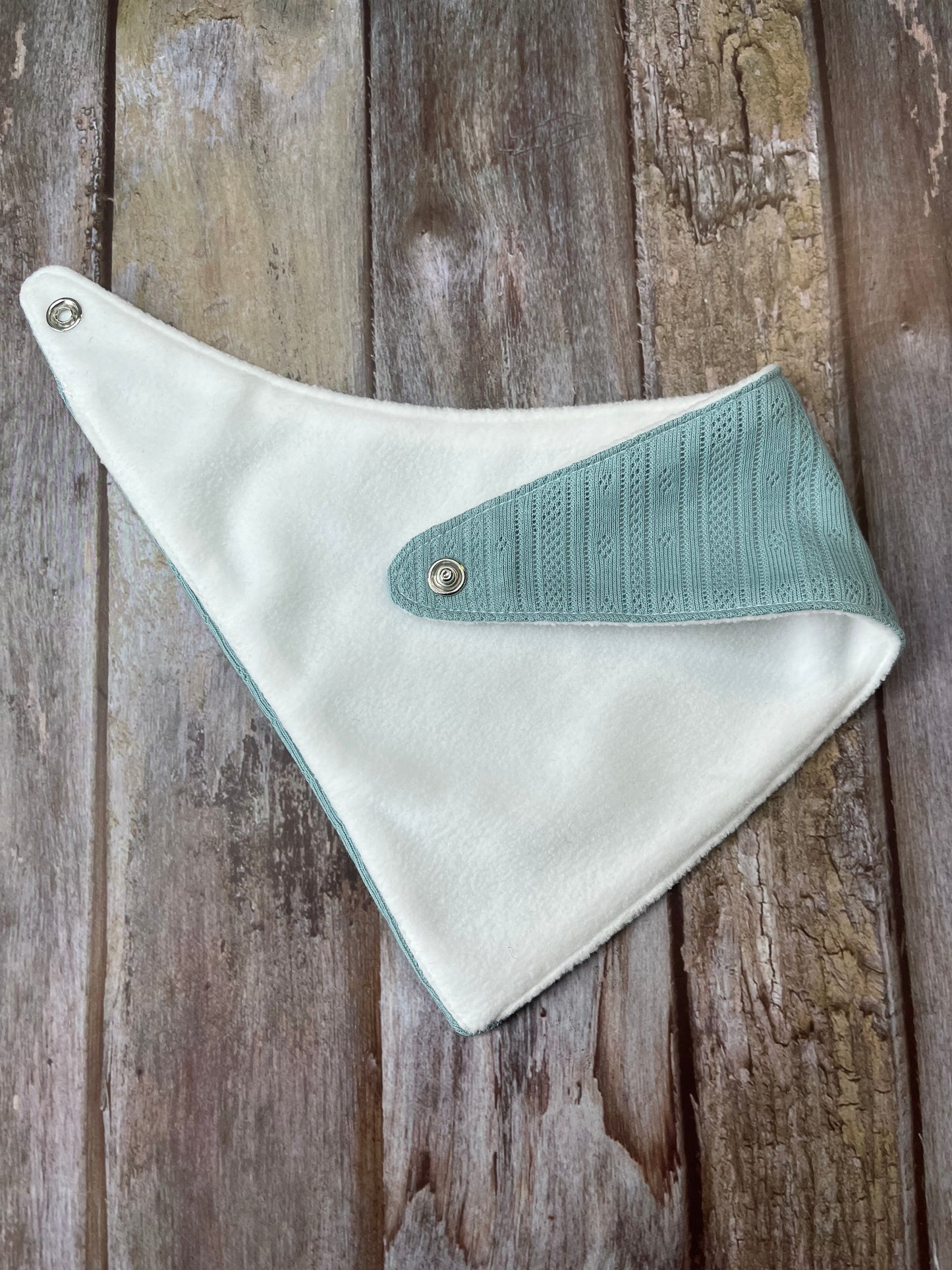 Baby Dribble Bib Pointelle Cotton Jersey - Uphouse Crafts