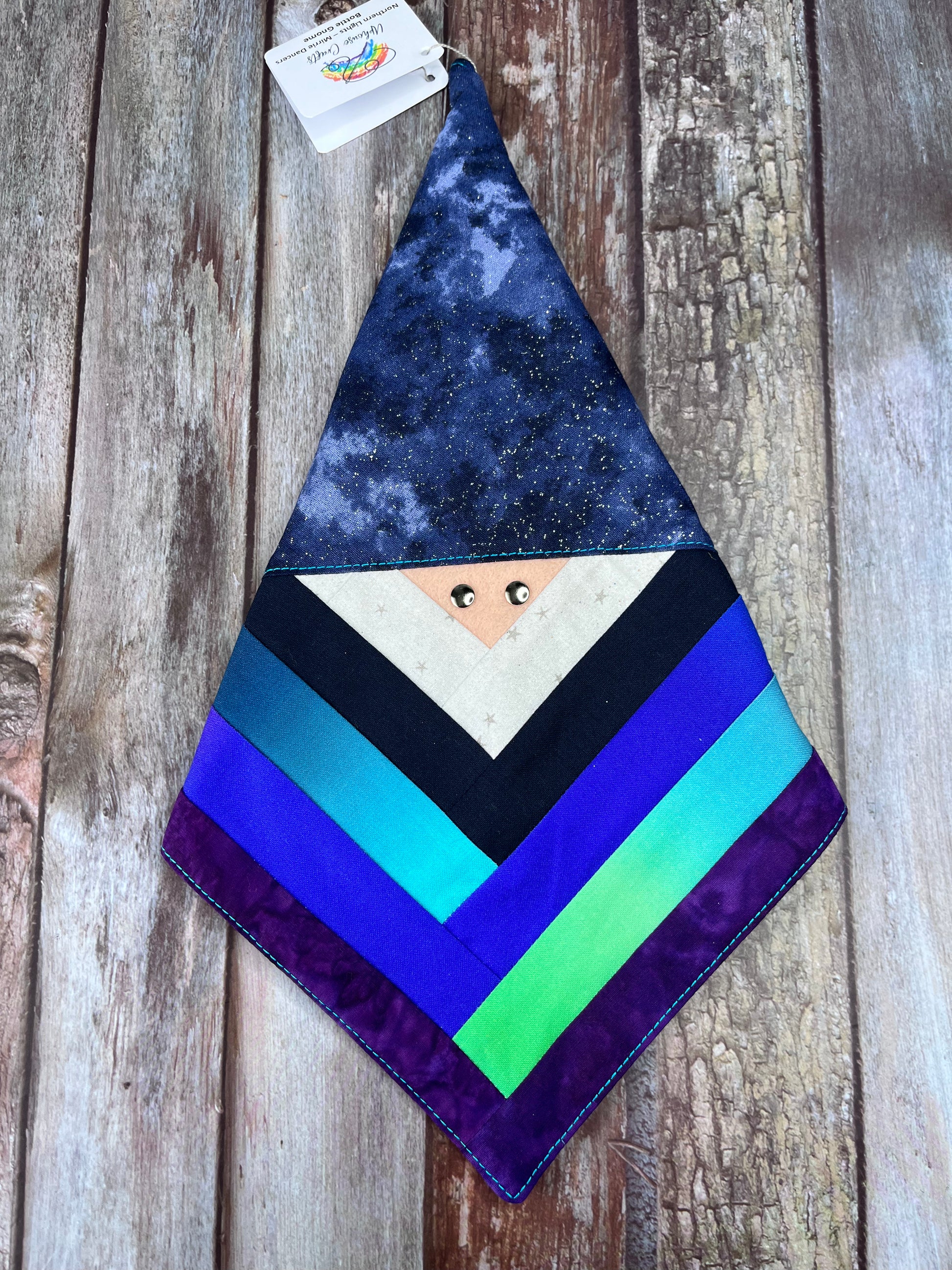 Gnome Bottle Topper - Orca, Puffin & Northern Lights - Uphouse Crafts