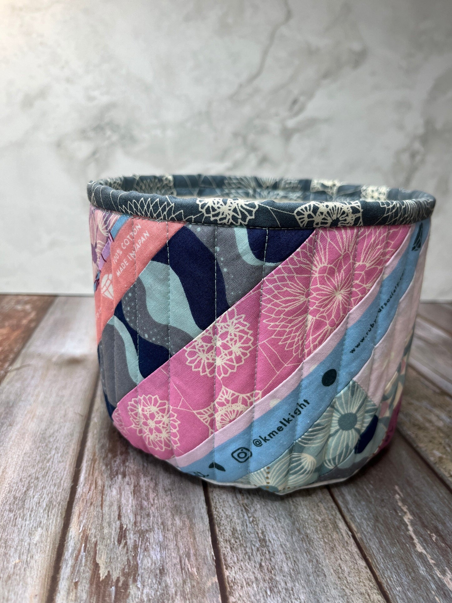 Large Fabric Tub Limited Edition No L202401 - Uphouse Crafts
