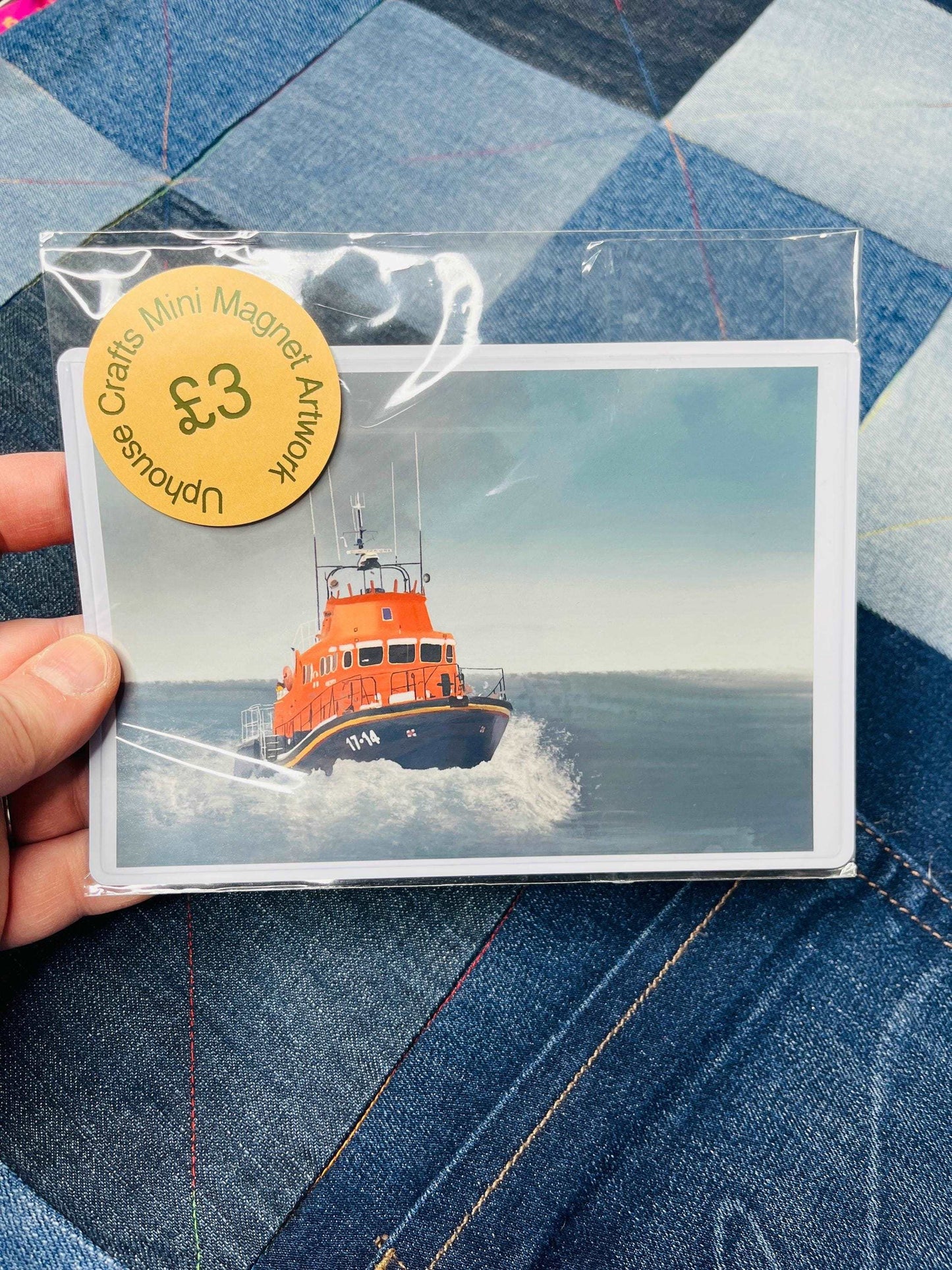 Lifeboat | Rescue Helicopter Fridge Magnet 4”x6” size