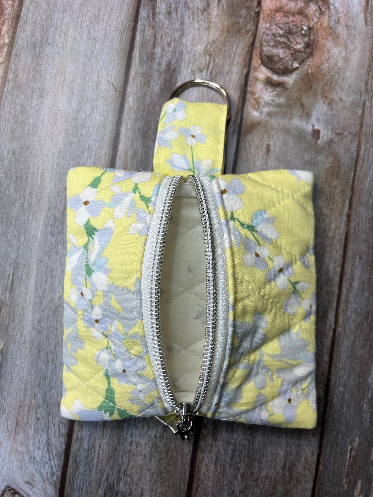 Mini Zip Pouch - Floral - Uphouse Crafts