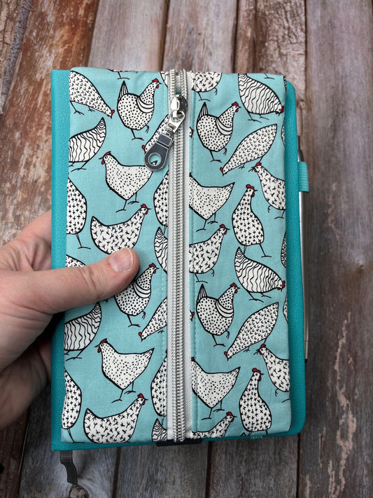 Notebook Pencil Case - Chicken