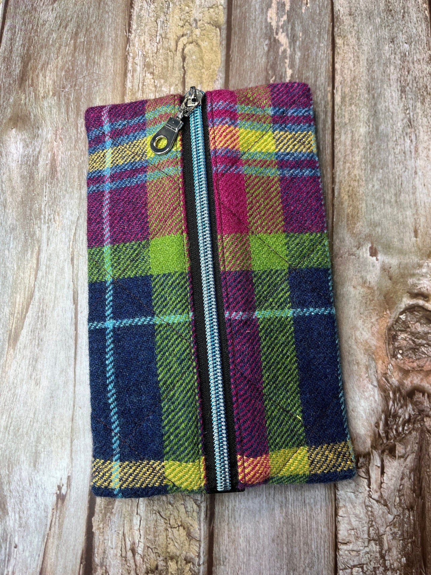 Notebook Pencil Case | Summer Winters Night Tweed