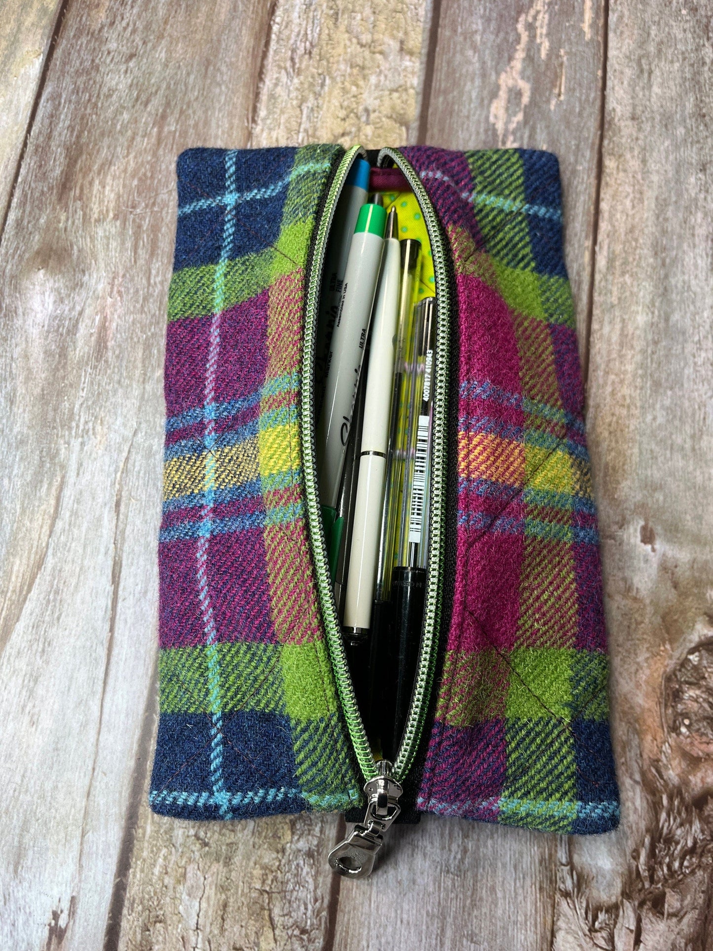 Notebook Pencil Case | Summer Winters Night Tweed