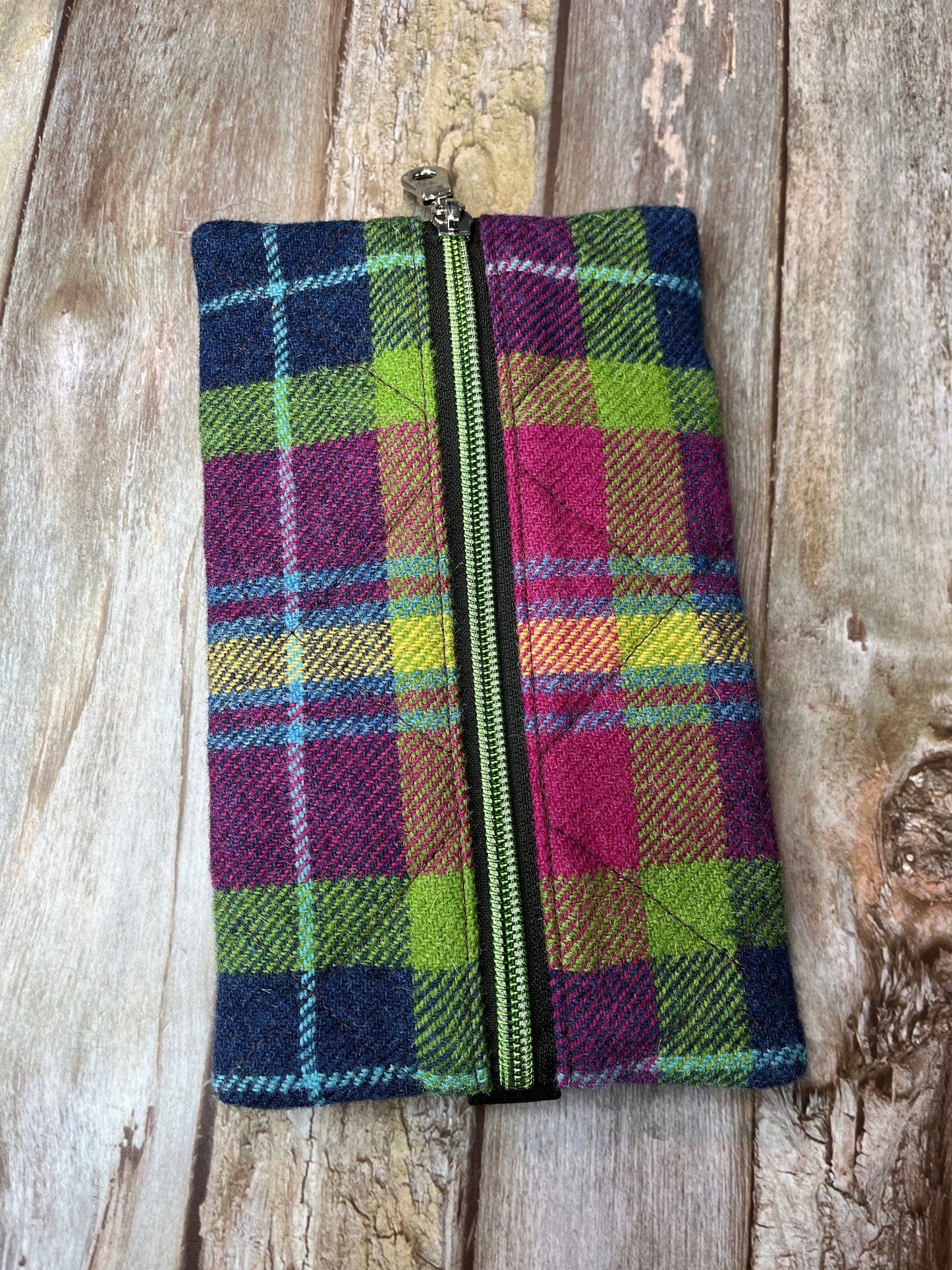 Notebook Pencil Case | Summer Winters Night Tweed