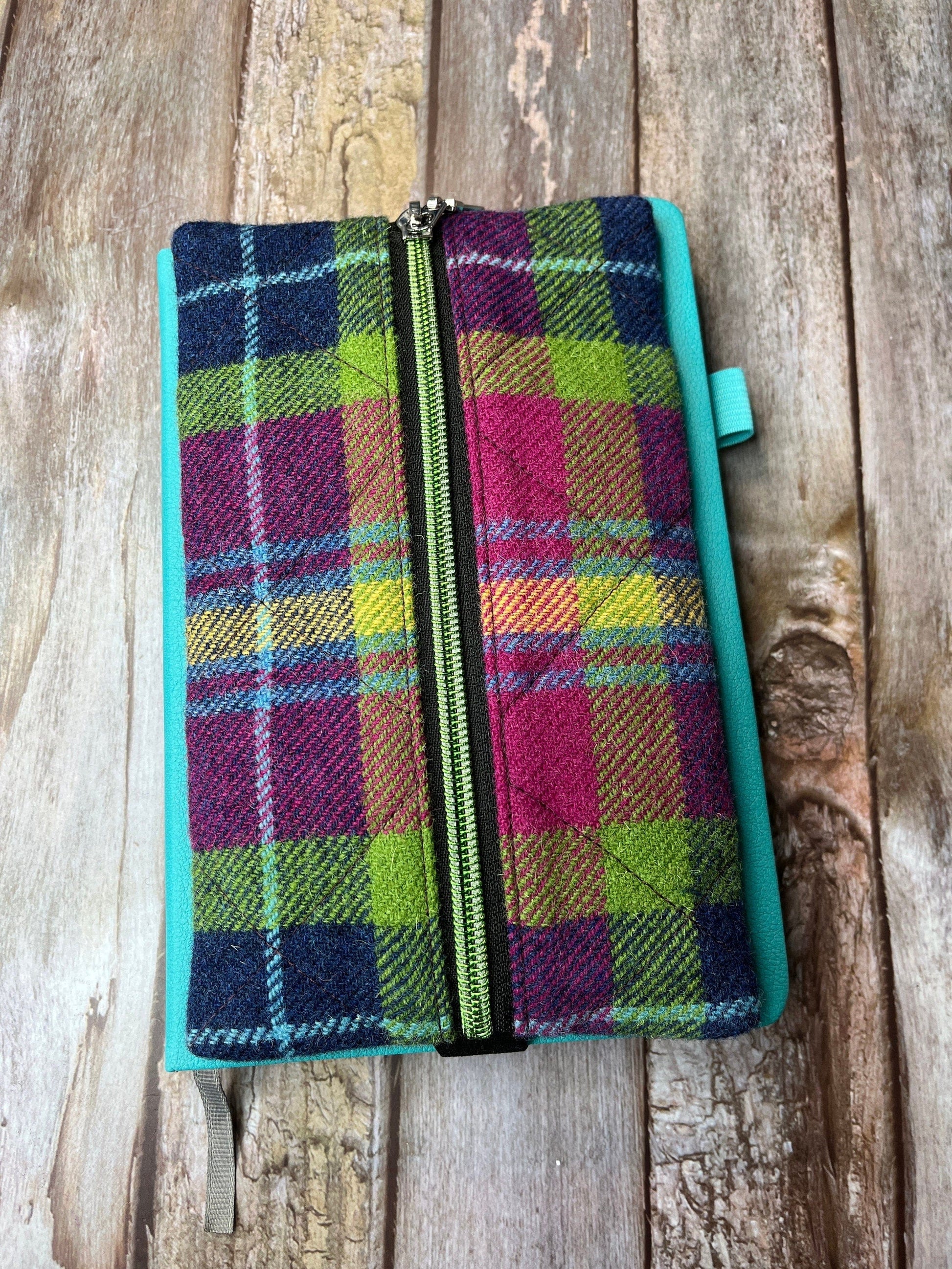 Notebook Pencil Case | Summer Winters Night Tweed