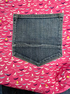 Patchwork Selvedge Roll Top Tote Bag 2 - Uphouse Crafts