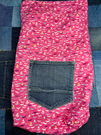 Patchwork Selvedge Roll Top Tote Bag 2 - Uphouse Crafts