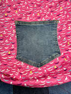 Patchwork Selvedge Roll Top Tote Bag 2 - Uphouse Crafts