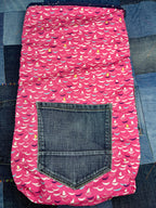 Patchwork Selvedge Roll Top Tote Bag - Uphouse Crafts