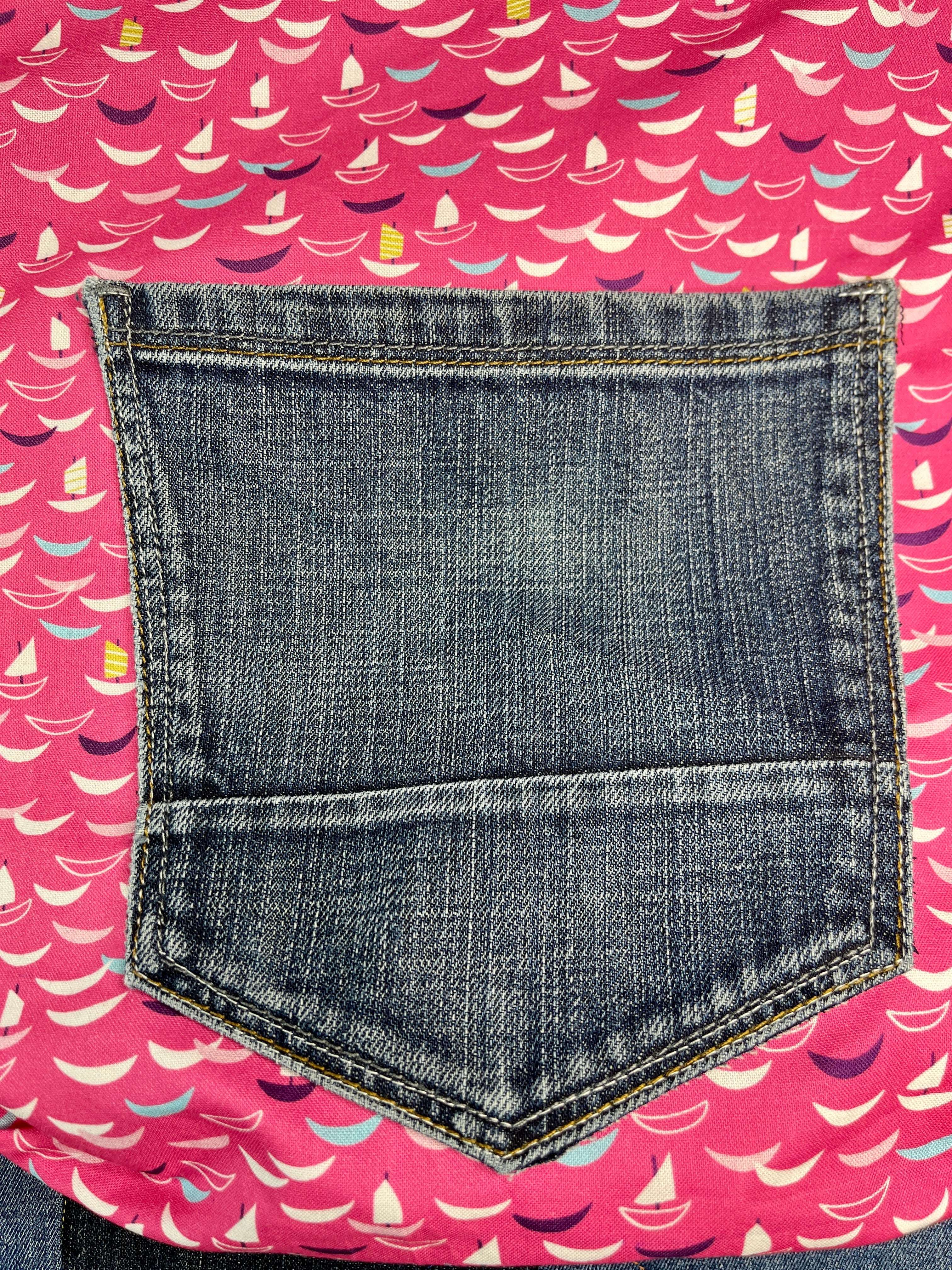 Patchwork Selvedge Roll Top Tote Bag - Uphouse Crafts