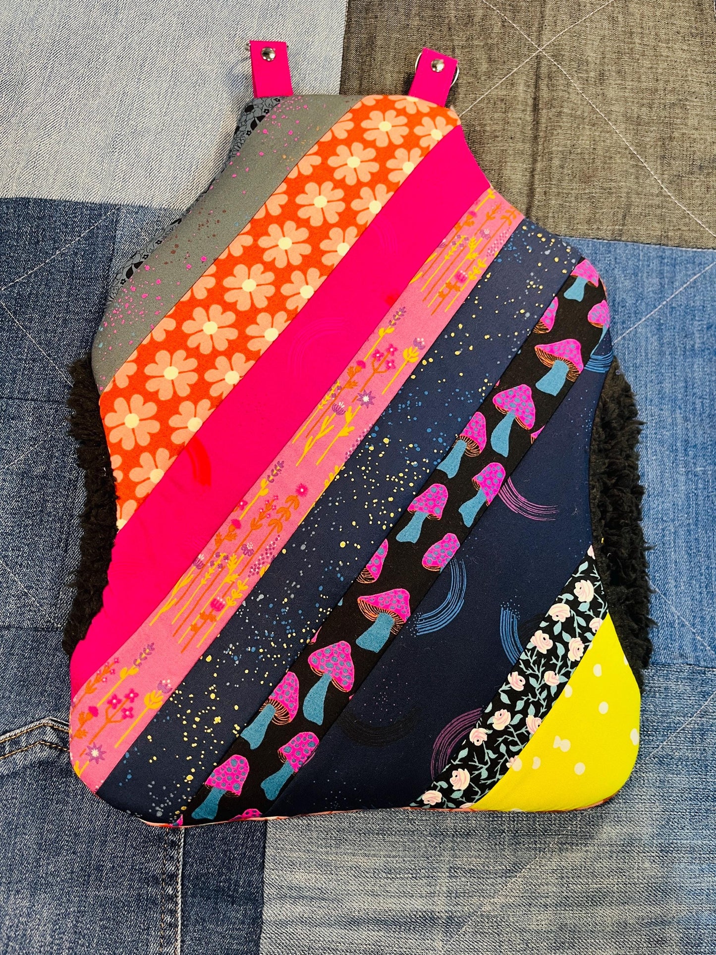 Patchwork Wearable Hot Water Bottle Cover - Uphouse Crafts