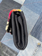 Pink Grey Sheep Wool Purse - Uphouse Crafts