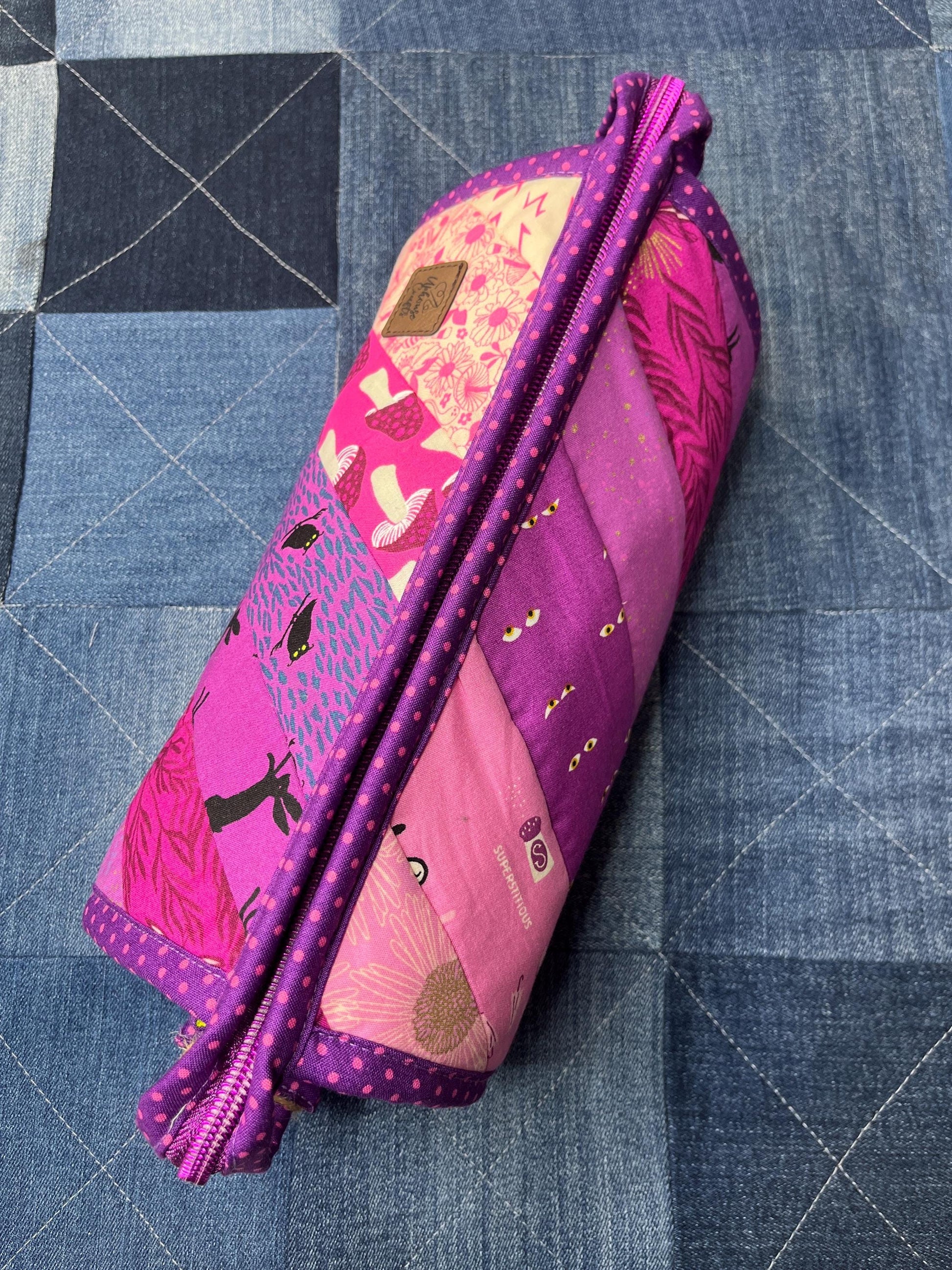 Pink Purple Sew Together Bag - Uphouse Crafts