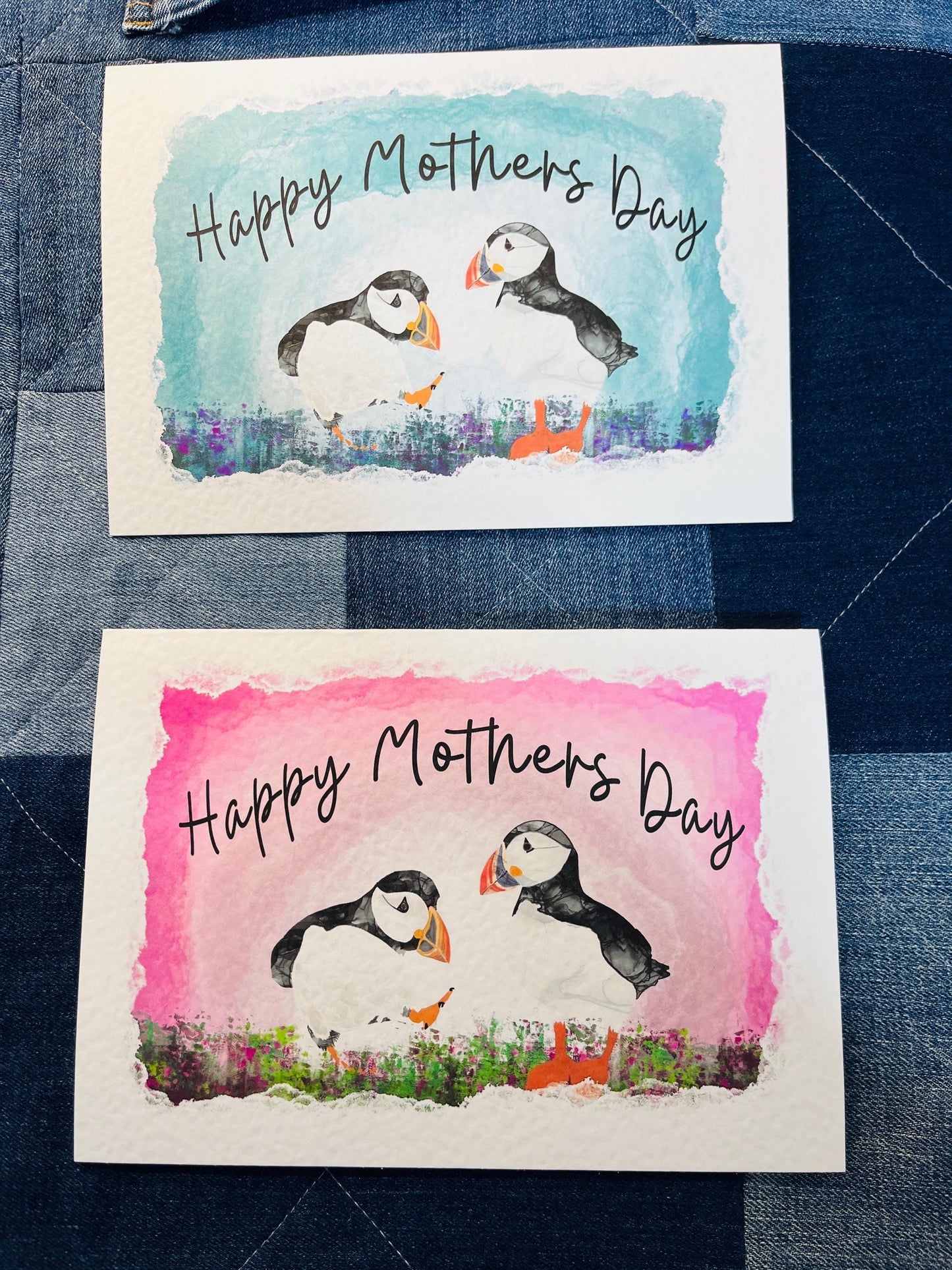 Puffin Mothers Day Card | Sheep Mothers Day Card