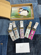 Puffin Multipack Keyring - Handmade Keyring - Uphouse Crafts
