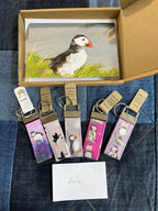 Puffin Multipack Keyring - Handmade Keyring - Uphouse Crafts