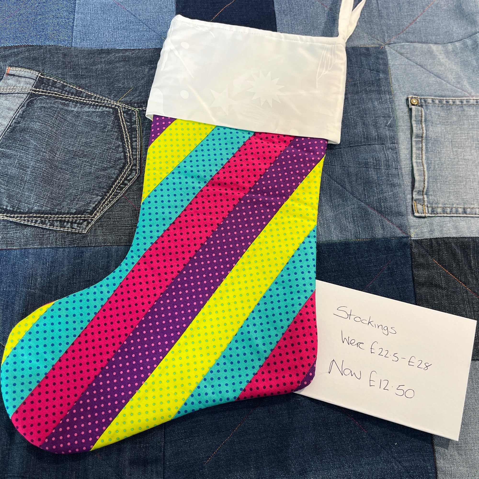 Quilted Christmas Stocking - Uphouse Crafts