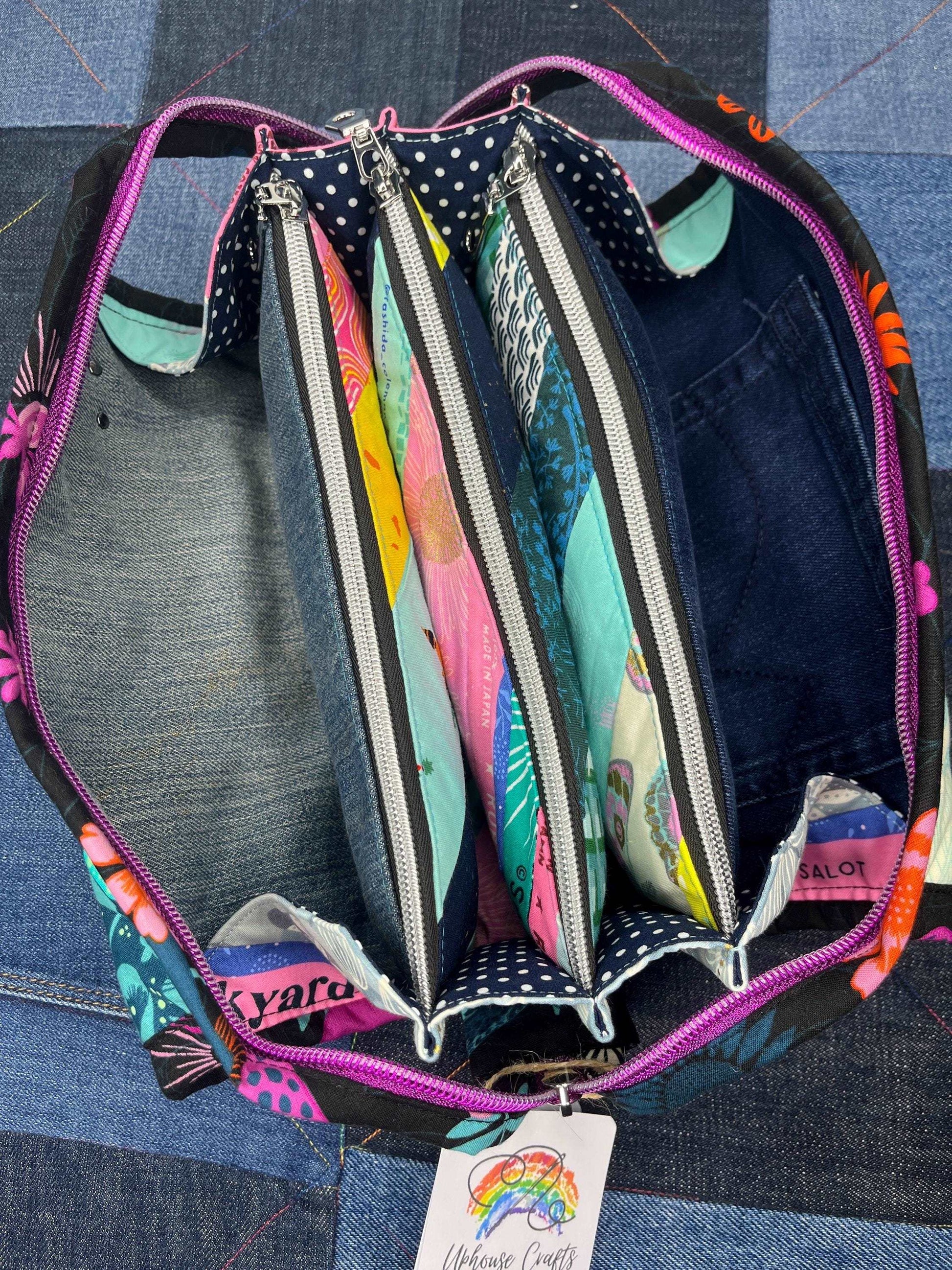 Sew Together Bag | Aqua Pink Teal | Craft Organisation