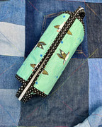Sew Together Bag | Black Green Puffin | Craft Organisation - Uphouse Crafts