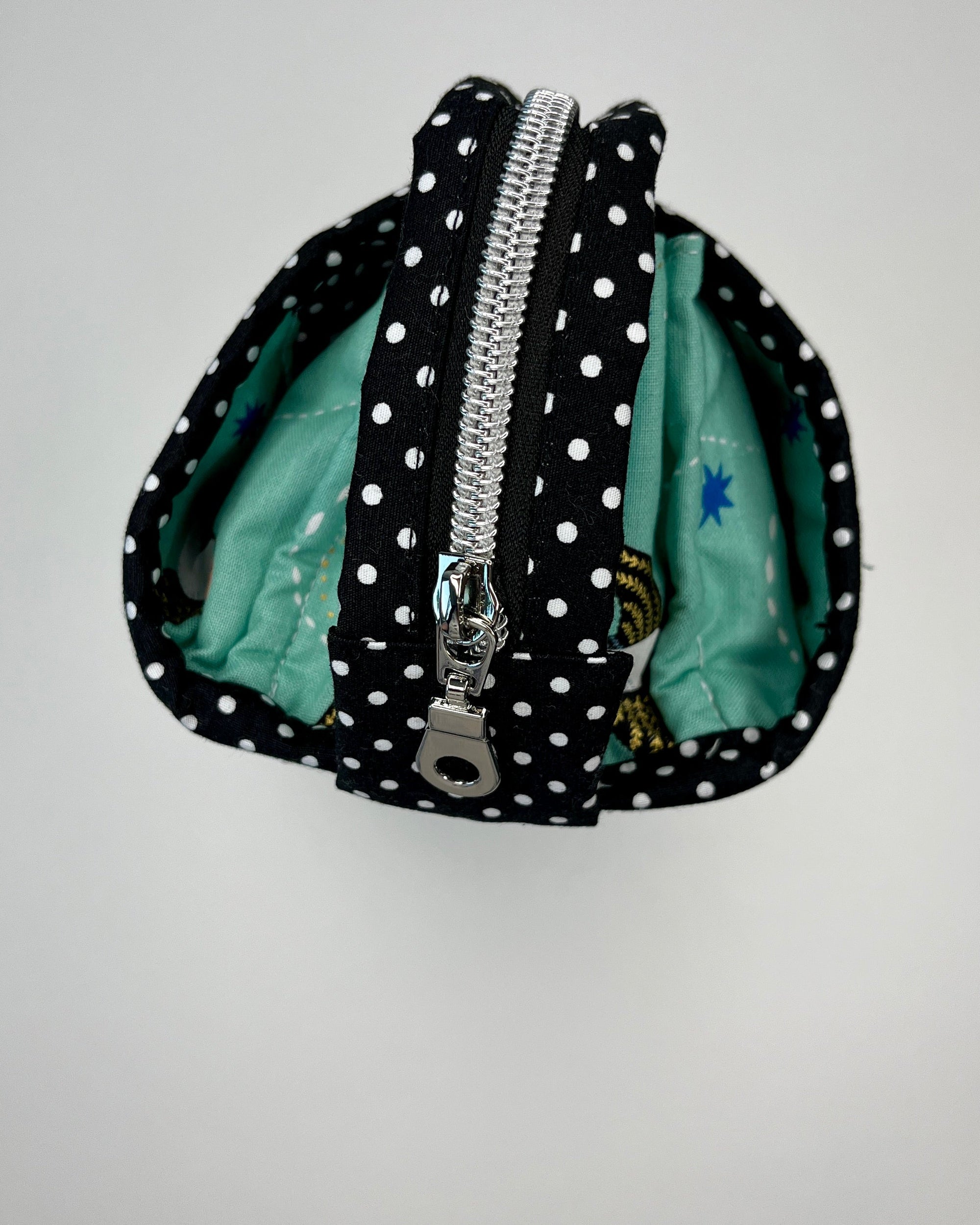 Sew Together Bag | Black Green Puffin | Craft Organisation - Uphouse Crafts