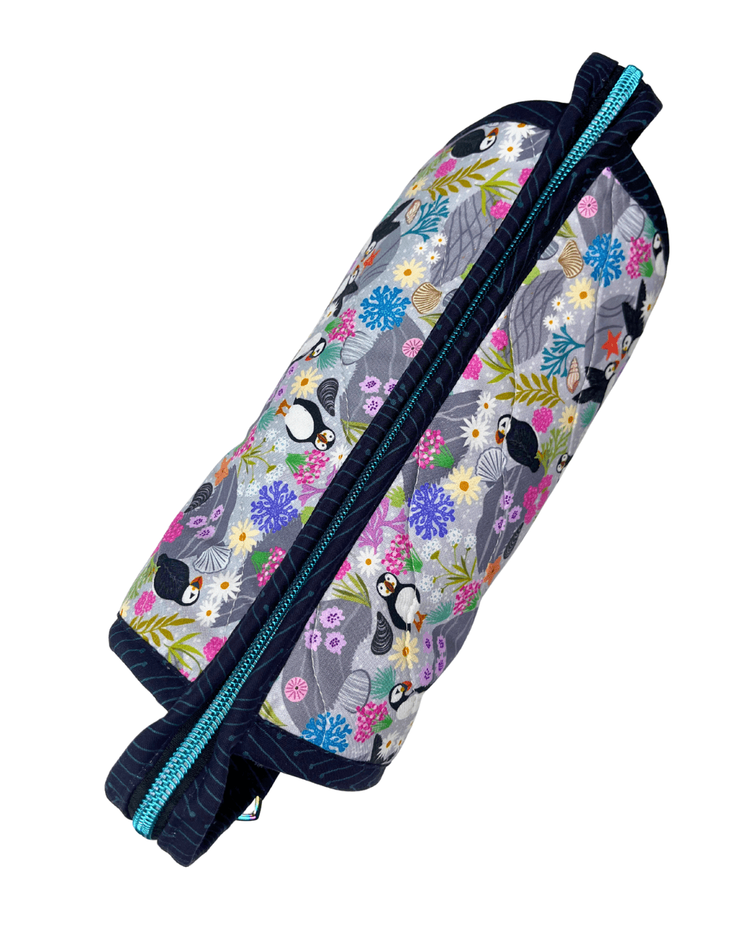 Sew Together Bag | Blue Aqua Puffin | Craft Organisation - Uphouse Crafts
